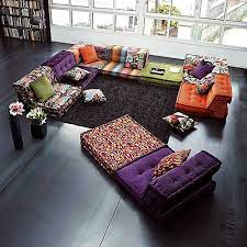 Moroccansofacushion3 Colorful Furniture Interior Design Living Room Living Room Designs