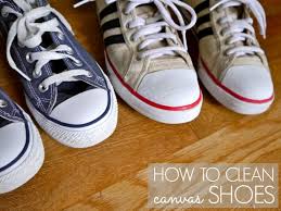 how to clean canvas shoes c r a f t