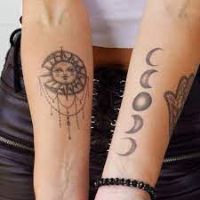 Moon Phases Tattoo Sun Tattoos Arm Band Tattoo Moon Tattoo