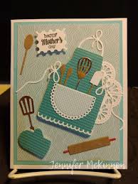 Of course they don't just work for mother's day. Apron Of Love Card Stampinup Card Mother S Day Card Mothersday Cards Birthday Cards Diy Mom Cards