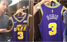 Get your utah jazz jerseys online at fanatics. Ricky Rubio Reveals Purple And Gold Jazz Throwback Jersey