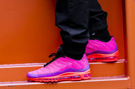 On Foot Nike Air Max 97 Plus Racer Pink Eu Kicks Sneaker Magazine Nike Air Max Air Max Nike Air Max 97