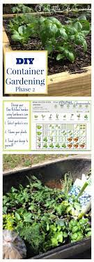Diy Container Garden Planning And Planting Diy Container Gardening Container Gardening Backyard Vegetable Gardens