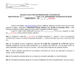 Daca raspunsul la intrebarile de mai sus este da inseamna ca a venit momentul sa ii ceri managerului tau o marire de salariu. Decizie ColectivÄƒ Majorare Salariu Minim AngajaÈ›i Cu AnexÄƒ SemnÄƒturi Model Incepand Cu Ianuarie 2021 Cabinetexpert Ro Blog Contabilitate