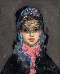 Azeri Ressam Sakit Mammadov Sanatsal Resimler Sanat Portre