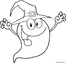 Sélectionnez le dessin de votre choix, cliquez dessus pour voir le coloriage à sa pleine grandeur, faites un clic droit avec la souris. Coloriage Fantome Halloween Personnage Drole Dessin Halloween Fantome A Imprimer
