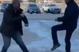 Мэра ткачук вячеслав петрович 13.02.2019 facebook.com/viacheslav.shevchuk.5. V Severodonecke Pomoshnik Boguckoj Podralsya S Mestnym Deputatom Vozle Gorsoveta Portal Novostej Lb Ua