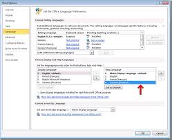 Microsoft Office Screentip Language Change Office Language