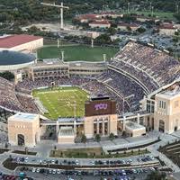 Larger attendance records may exist for other configurations of the stadium. Amon G Carter Stadium Football Texas Christian University