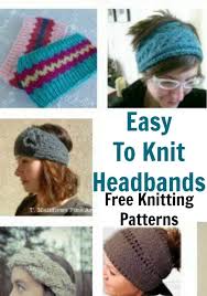 I just made this headband/earwarmer and used a flower pattern from veryberryhandmade.co.uk called a frothy flower. it turned out great! Free Headband Knitting Patterns Knitting