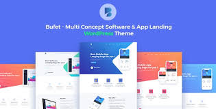 They are designed to guide users towards taking the required actions on your the best way to build landing pages in wordpress is to use a drag and drop page builder, so you can easily customize the landing page without writing any. Bufet V2 1 6 Multi Concept Software App Landing Wordpress Theme Rtl Nulled Zone Nulled Zone