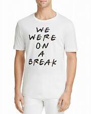 Noize Mens T Shirt White Black Size Xl We Were On A Break