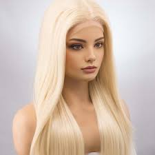 Peluca rubia ombré, peluca rizada rubia platino con raíces negras, peluca  sintética larga resistente al calor