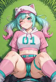 epic games, fortnite, hatsune miku, hatsune miku (fortnite), neko hatsune  miku - Rule 34 World
