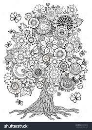 See the whole set of printables here: Pin On Trees Leaves Landscapes Colouring Coloring Pages