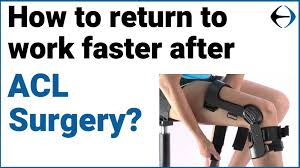 Get the facts about acl reconstruction surgery, including how it's done what is anterior cruciate ligament (acl) surgery? How To Return To Work Faster After Acl Surgery Evercore Move With A Strong Healthy Body