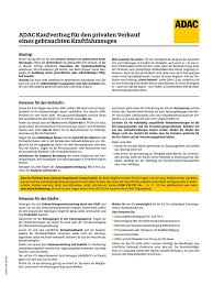 Bei einem urlaub mit den enkeln im ausland kann es ohne die vollmacht für großeltern sogar zu problemen kommen. Adac Kaufvertrag Fur Den Privaten Verkauf Eines Gebrauchten Kraftfahrzeuges