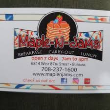 The group is notable for renault's management of hollywood undead and type o negative and ladanyi's producing of anna vissi. Maple N Jams Cafe 274 Photos 443 Reviews American Traditional 6814 W 87th St Burbank Il Restaurant Reviews Phone Number Menu