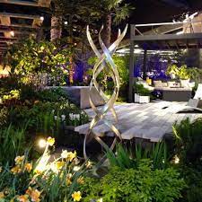 In gabby deeming's bloomsbury flat, a 'poirot' armchair, designed by gabby for arlo & jacob's house & garden range, is between jali shelving and a sika trolley. 60 Beautiful Garden Ideas Garden Pictures For Garden Decorations Interior Design Ideas Avso Org