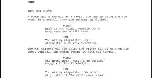 Porn script