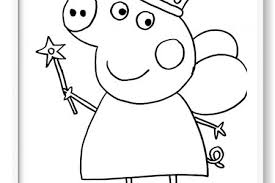 Peppa Pig Para Colorear Hada