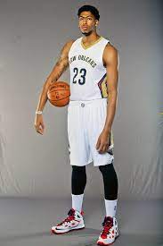 Solewatch The 60 Best Sneakers Worn At 2015 Nba Media Day Nba Anthony Davis Basketball Season