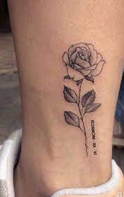 50 Beautiful Rose Tattoo Ideas Little Rose Tattoos Small Rose Tattoo Rose Tattoos For Women