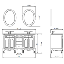 What is the standard height for a bathroom mirror. What Is The Standard Height Of A Bathroom Vanity
