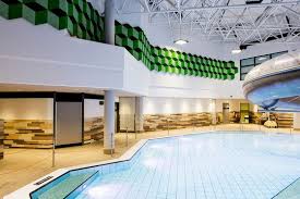 Hallenbad Munster Kinderhaus By Troldtekt Manufacturer References Room Acoustics Hotel Interiors Acoustic Ceiling Panels