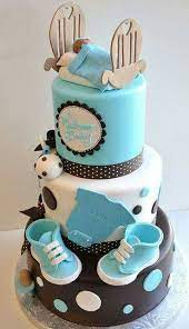 Bizcocho De Nene Para Baby Shower Shower Cakes Baby Shower Cakes Baby Cake