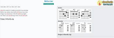English title goodbye beautiful genre: Chord Bella Ciao Chumbawamba Tab Song Lyric Sheet Guitar Ukulele Chords Vip
