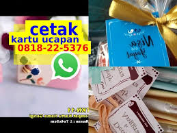Format Kartu Ucapan Souvenir Pernikahan O818 22 5376 Whatsapp Playbill Souvenir
