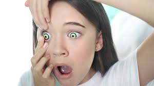 It is funny and nervous. Putting In Color Contacts For The First Time Creepy Color Contacts Tips For Putting In Contacts Youtube