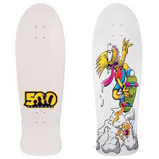 Skateboard left png images background. Simpsons Limited Edition 500th Episode Skateboard Deck