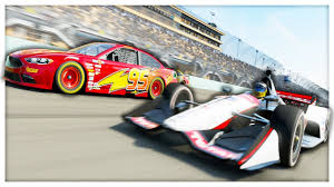 A nascar league that enables. Lightning Mcqueen Vs Indycar Forza Motorsport 7 Nascar Racing Youtube