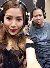 Poker Sasha and Wayne "D22-soso" Chiang