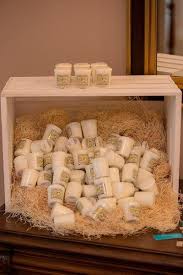 Yankee Candle Wedding Day Favors Love This Idea But Have Them Coming Out Of A Pres Candle Wedding Favors Yankee Candle Wedding Yankee Candle Wedding Favors