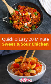 This Sweet And Sour Chicken Has Crispy Skinless Chicken Breasts Battered And Stir Fried With Chunk Sweet N Sour Chicken Sweet Sour Chicken Easy Chinese Recipes