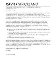 Best Loss Prevention Supervisor Cover Letter Examples Livecareer
