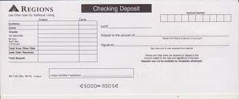 You must fill in certain fields of the. Regions Bank Deposit Slip Free Printable Template Checkdeposit Io