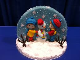 Snowman Winter Cake Christmas Sweets Special Event Cakes