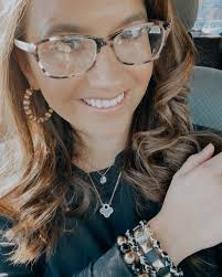 Perfect outfit finisher for loungewear? Accessories! Im in head to toe  black sweats & my sparkle box pieces are like icing to a cake! Simple,  layered necklaces accompanied by fun, texture hoops