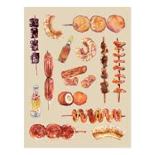 In other words it's a street food, especially for children. Filipino Street Food In Watercolor Pinoy Postcard Zazzle Com In 2021 Filipino Street Food Food Illustration Art Food Drawing