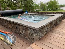 Cheap and simple inground swimming pool. Top 5 Reasons To Build A Plunge Pool In New England New England Home Magazine
