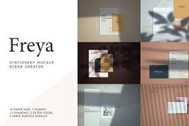 Download Freya Mockup Kit Scene Creator Psd Template 78785105 Product Packaging Mockups PSD Mockup Templates