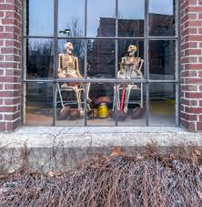 Skeleton looking out window template also called: The Argonaut Skeletons With Style