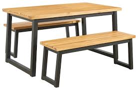 Enjoy your backyard with my patio furniture, including patio dining sets, outdoor sectionals and outdoor coffee tables. Town Wood Dining Table Set 3 Cn Outdoor Dining Chairs Texas Discount Furniture