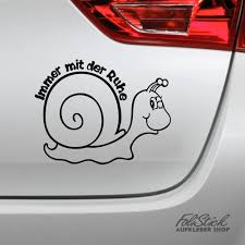 Auto Aufkleber Immer Mit Der Ruhe Schnecke Fun Spruch Sticker Ebay Auto Aufkleber Aufkleber Aufkleber Shop
