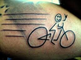 See more ideas about lyric tattoos, tattoos, tattoo quotes. Awesome Bike Tattoos That Every Cyclist Must See M