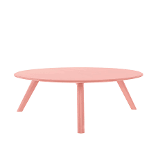 The meyer coffee table from objekte unserer tage with a round tabletop and three legs is inviting it can be used meyer as a classic coffee table in front of the sofa in the living room or as a side table. Contemporary Coffee Table Meyer Objekte Unserer Tage Oak Ash Ash Base